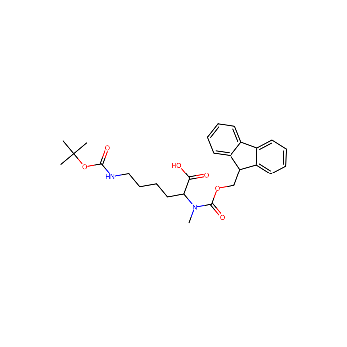 Fmoc-N-Me-赖氨酸(Boc)-OH