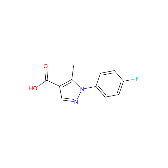 1-(4-氟苯基)-5-甲基-1H-吡唑-4-羧酸