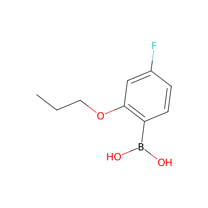 4-氟-2-丙氧基苯基硼酸(含数量不等的酸酐)