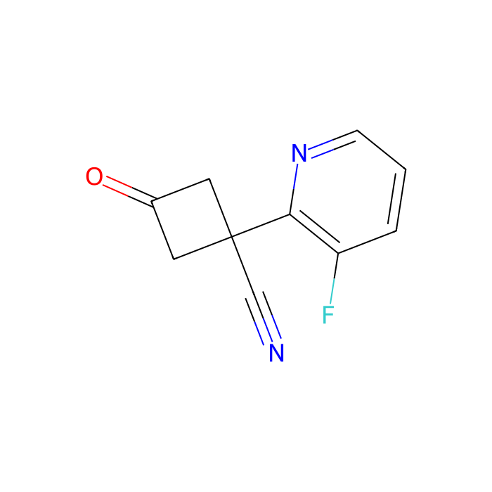 1-(3-氟吡啶-2-基)-3-氧代环丁烷-1-腈