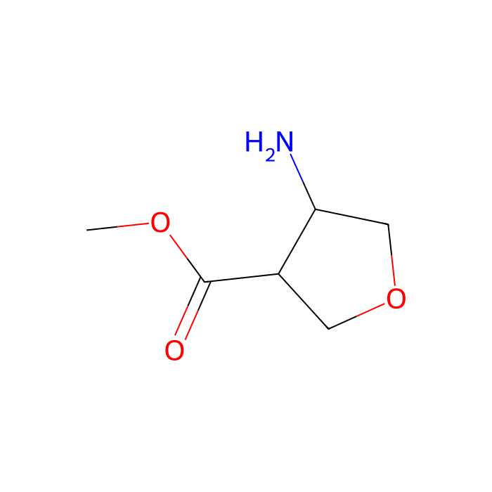 rel-(3R,4S)-4-氨基四氢呋喃-3-羧酸甲酯 盐酸盐