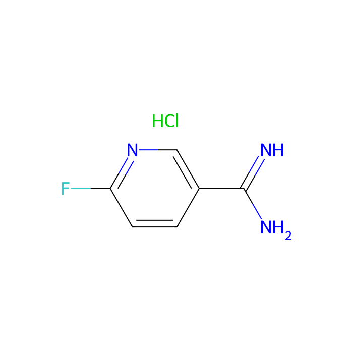 6-氟吡啶-3-甲脒盐酸盐