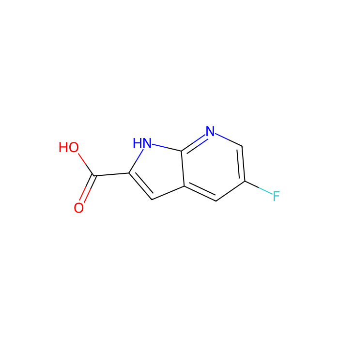 5-氟-1H-吡咯并[2,3-b]吡啶-2-甲酸