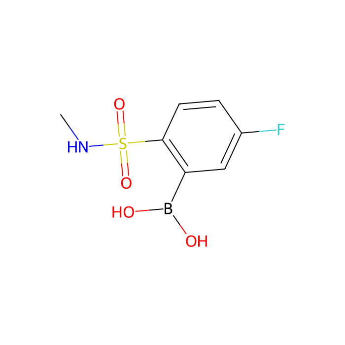 5-氟-2-(N-甲基氨磺酰基)苯基硼酸