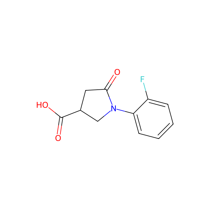 1-(2-氟苯基)-5-氧吡咯烷-3-羧酸