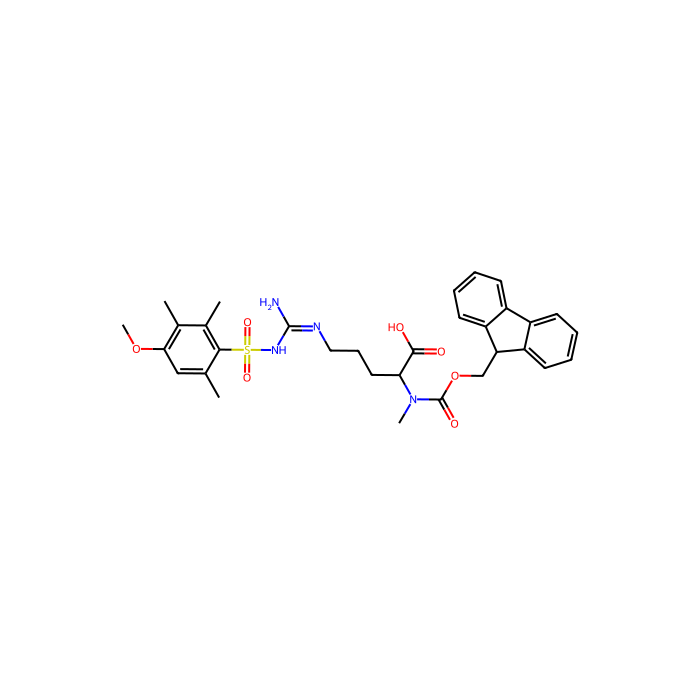 Fmoc-n-me-精氨酸(mtr)-OH