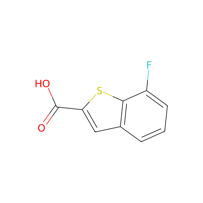7-氟-1-苯并噻吩-2-羧酸