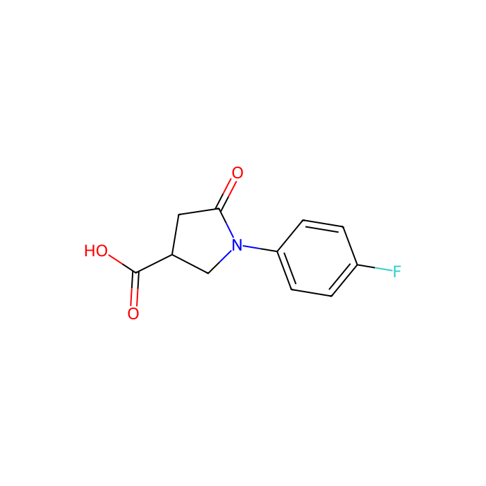 1-(4-氟苯基)-5-氧吡咯烷-3-羧酸