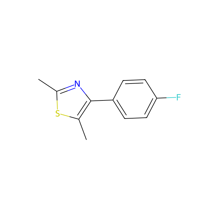 4-(4-氟苯基)-2,5-二甲基噻唑