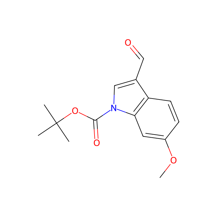 3-甲酰基-6-甲氧基吲哚-1-羧酸叔丁酯