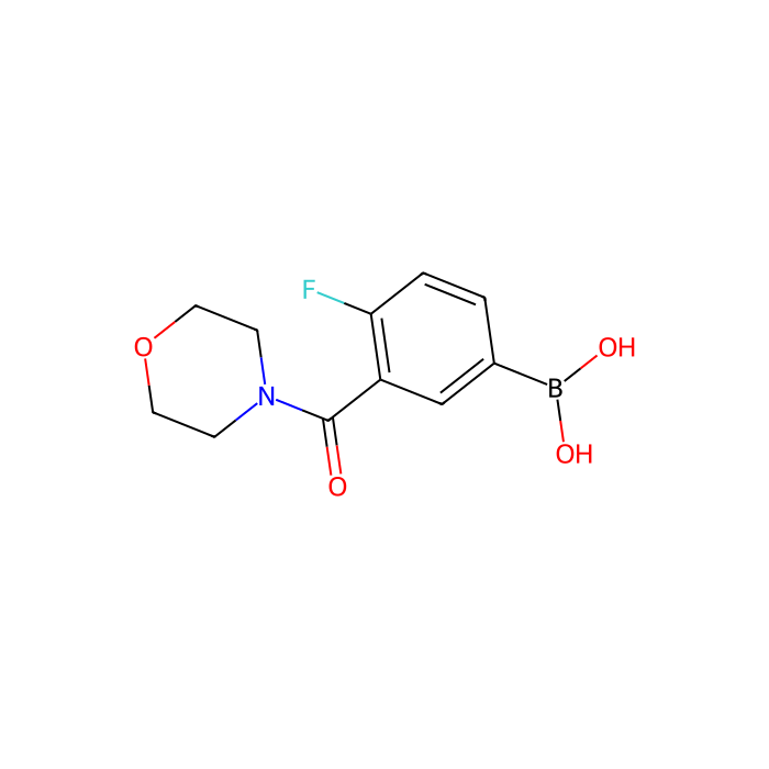 4-氟-3-(吗啉-4-羰基)苯基硼酸