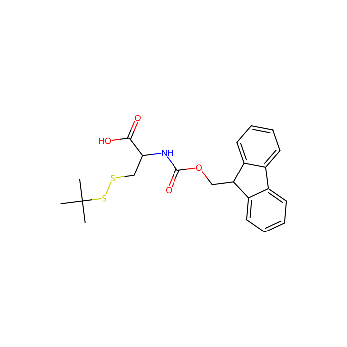 N-芴甲氧羰基-S-叔丁硫基-D-半胱氨酸