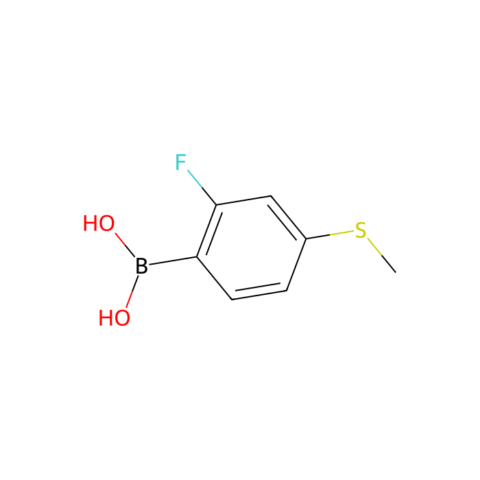 2-氟-4-(甲硫基)苯硼酸