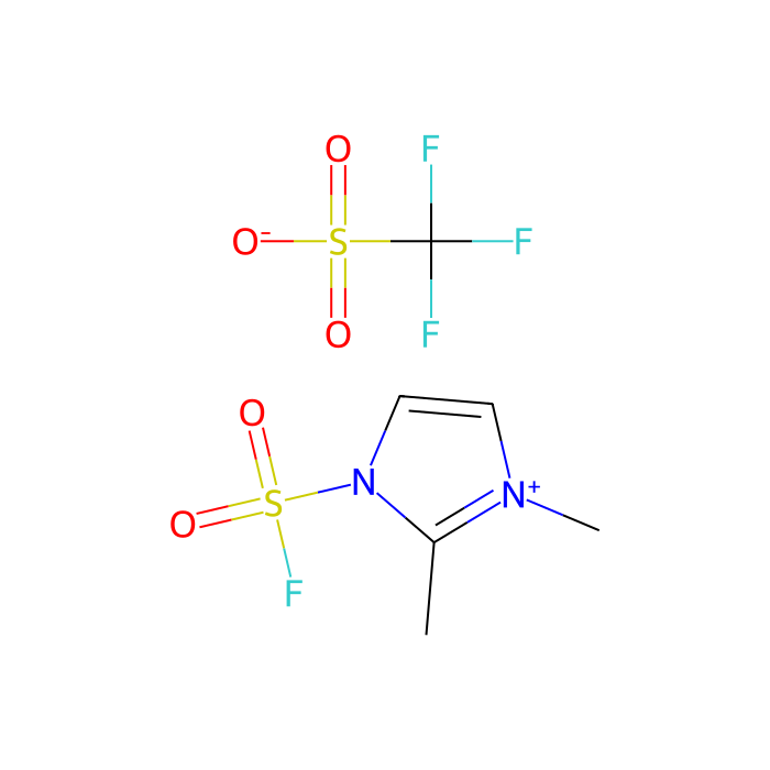 1-（氟磺酰基）-2,3-二甲基-1H-咪唑-3-三氟甲磺酸盐
