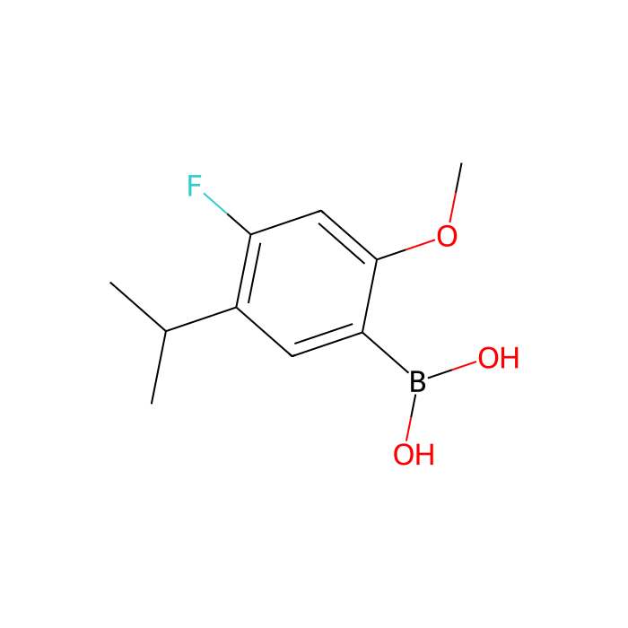 4-氟-5-异丙基-2-甲氧基苯基硼酸 (含不同量的酸酐)