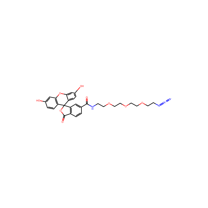6-FAM-PEG3-叠氮化物