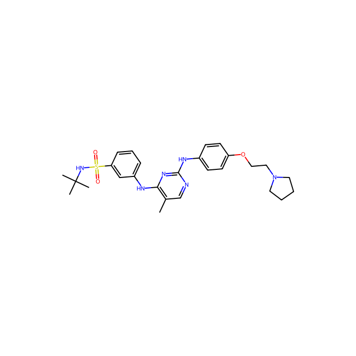Fedratinib (TG101348), 酪氨酸蛋白激酶 JAK2 抑制剂