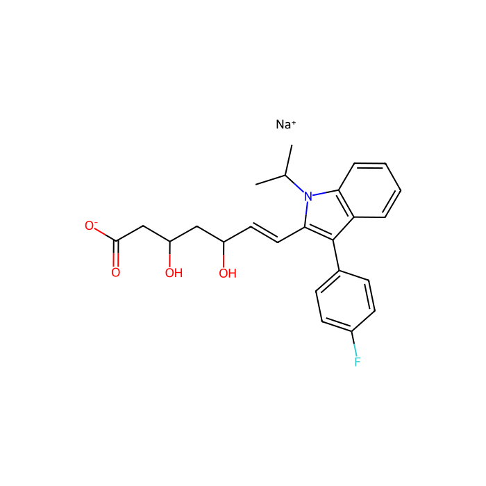 氟伐他汀钠 水合物, HMG-CoA 还原酶抑制剂