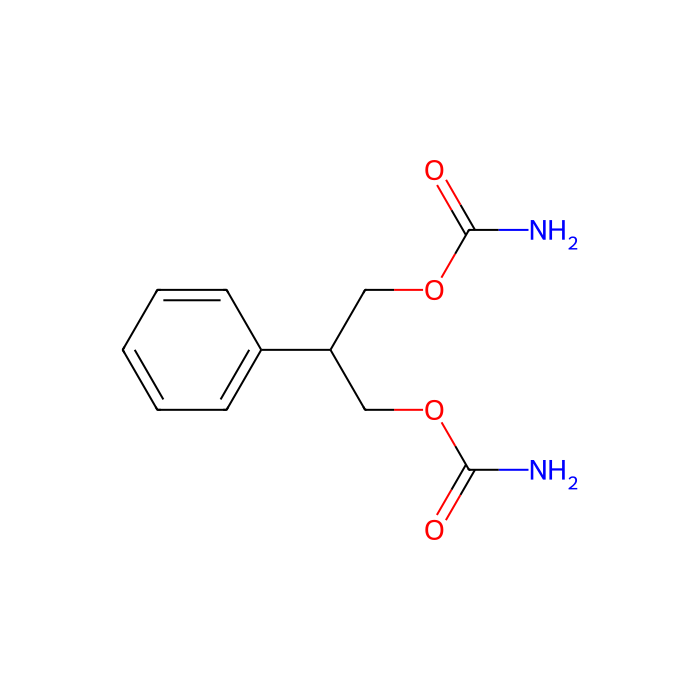 非氨酯, 谷氨酸 [NMDA] 受体拮抗剂