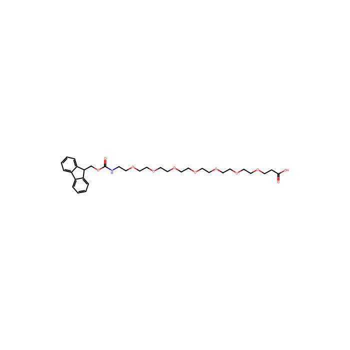 Fmoc-N-PEG7-酸