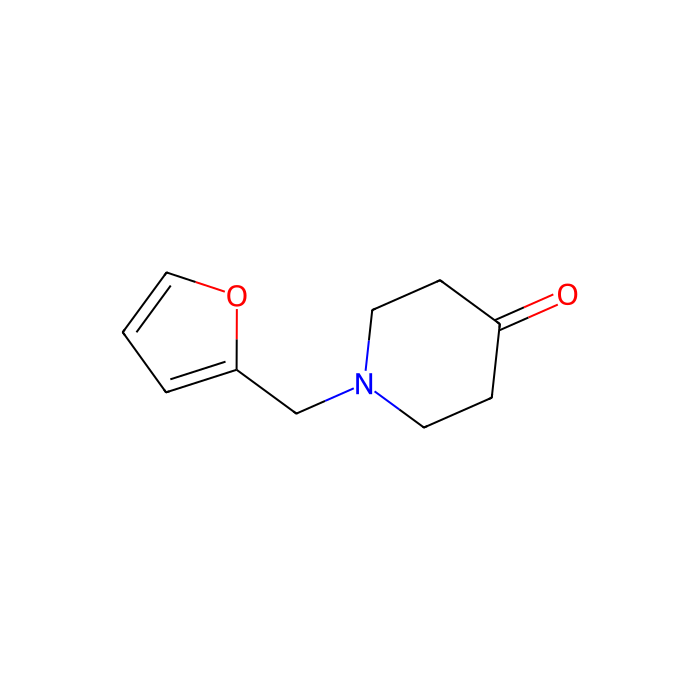 1-(2-Furyl甲基)piperi二n-4-one