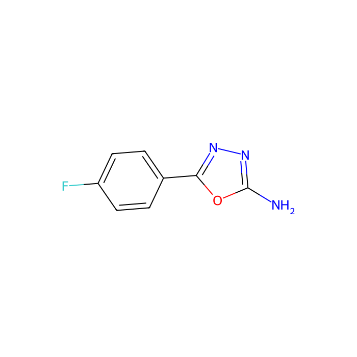 5-(4-氟-苯基)-[1,3,4]恶二唑-2-基胺