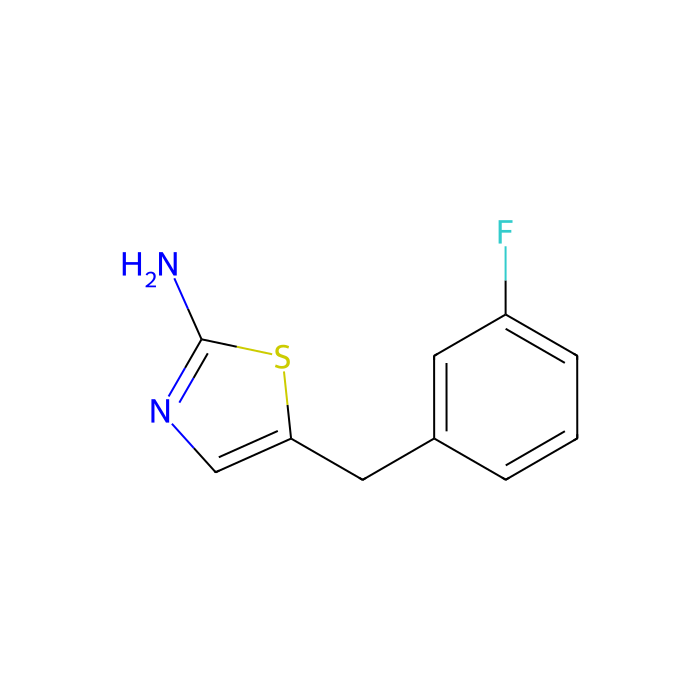 5-(3-氟苄基)-1,3-噻唑-2-胺