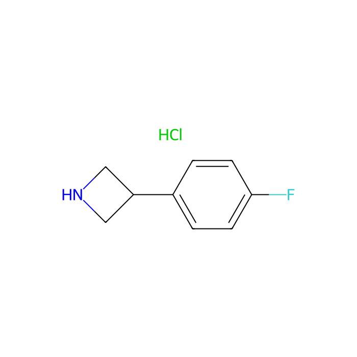 3-(4-氟苯基)氮杂环丁烷盐酸盐