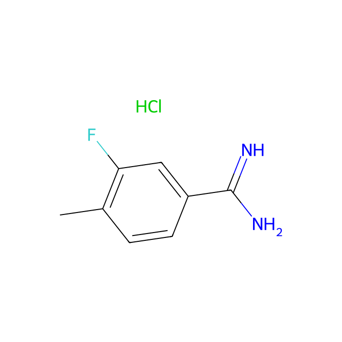 3-氟-4-甲基苯甲脒盐酸盐
