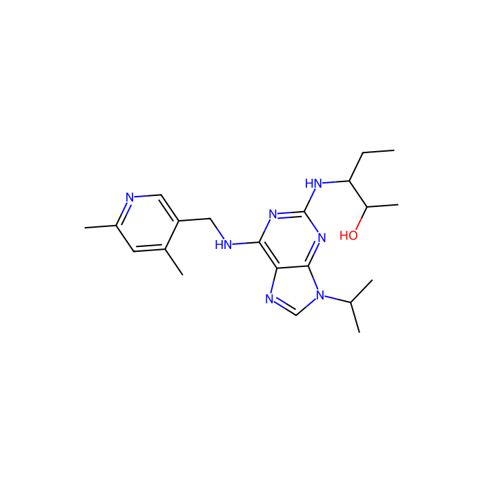 Fadraciclib (CYC065), 细胞周期蛋白依赖性激酶 2 抑制剂；细胞周期蛋白依赖性激酶 9 抑制剂