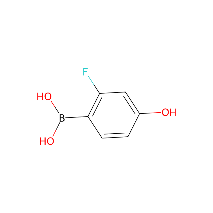 2-氟-4-羟基苯硼酸（含不等量酸酐）