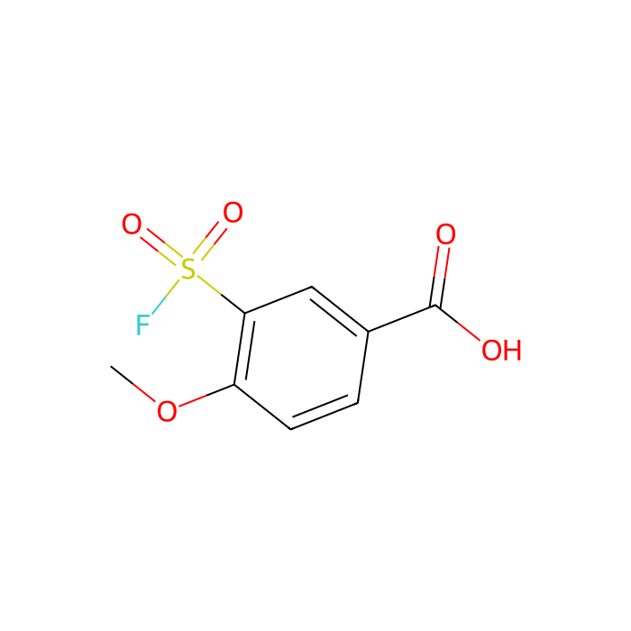3-(氟磺酰基)-4-甲氧基苯甲酸