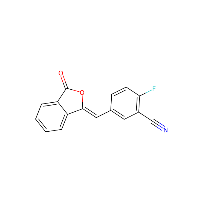 2-氟-5-[(3-氧代-1(3H)-异苯并呋喃亚基)甲基]苯腈