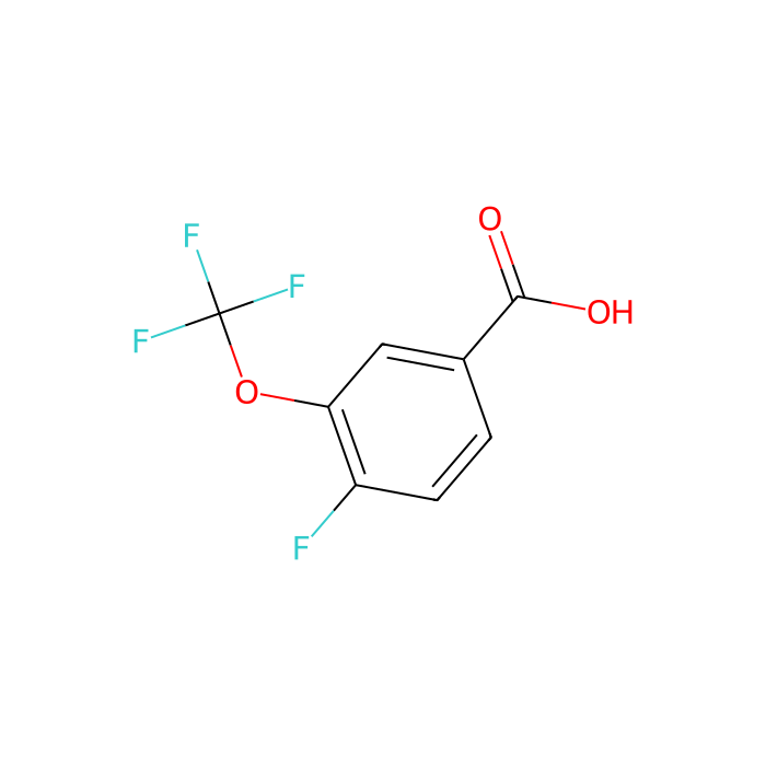 4-氟-3-(三氟甲氧基)苯甲酸