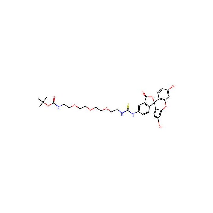 荧光素-PEG3-(N-Boc)-胺