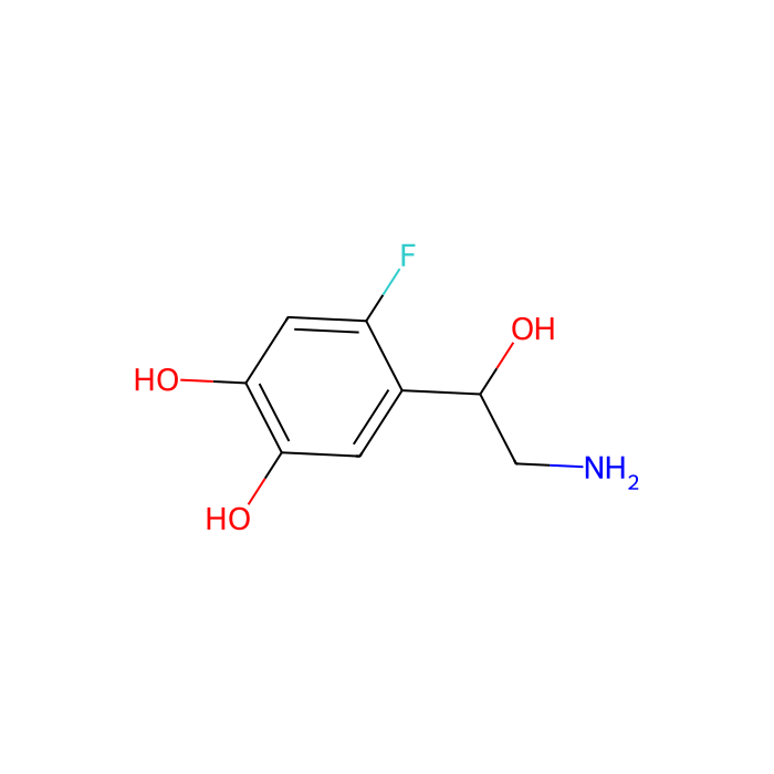 6-fluoro-noradrenaline, α 1D 肾上腺素受体激动剂