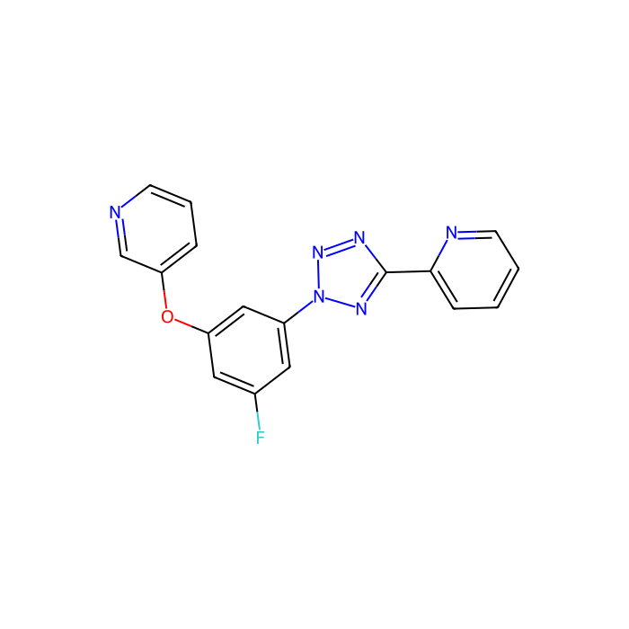 2-{2-[3-fluoro-5-(pyridin-3-yloxy)phenyl]-2H-1,2,3,4-tetrazol-5-yl}pyridine, mGlu 5 受体的异构调节剂