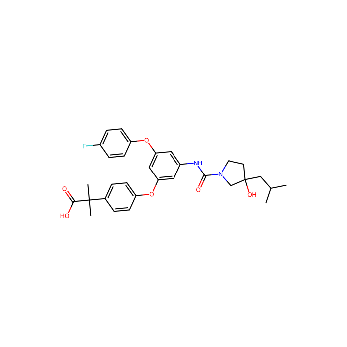 2-[4-[3-(4-fluorophenoxy)-5-[[3-hydroxy-3-(2-methylpropyl)pyrrolidine-1-carbonyl]amino]phenoxy]phenyl]-2-methylpropanoic acid, S1P 2 受体拮抗剂