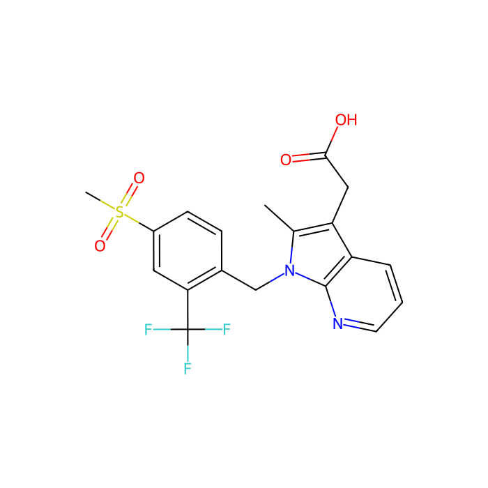 fevipiprant, G 蛋白偶联受体 44 拮抗剂