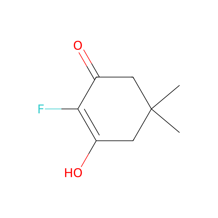 2-fluoro-3-hydroxy-5,5-dimethylcyclohex-2-en-1-one