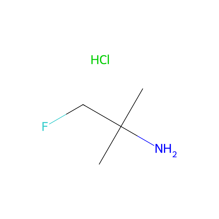 1-fluoro-2-methyl-propan-2-amine;hydrochloride