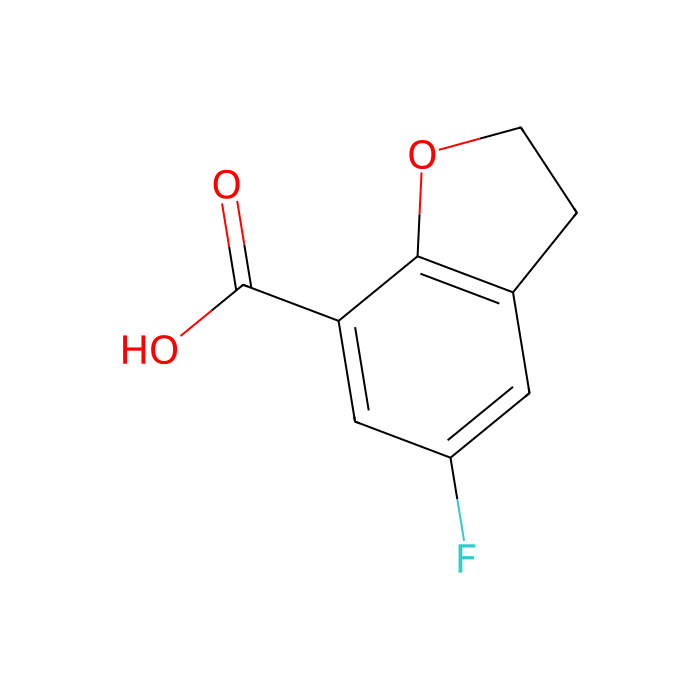 5-fluoro-2,3-dihydro-1-benzofuran-7-carboxylic acid