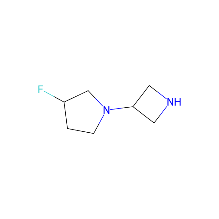 (3S)-1-(azetidin-3-yl)-3-fluoro-pyrrolidine;dihydrochloride