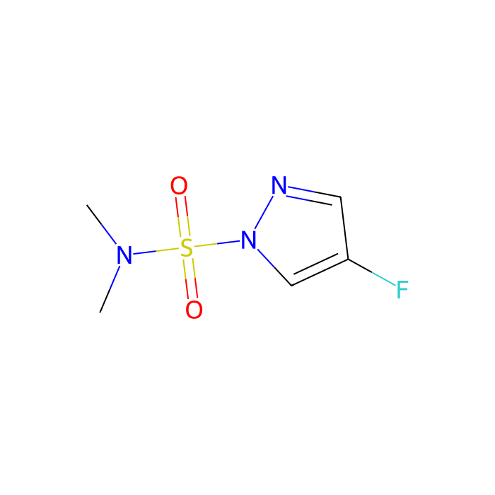 4-fluoro-N,N-dimethyl-1H-pyrazole-1-sulfonamide