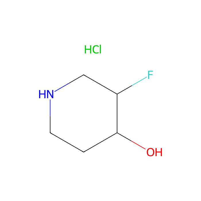 (3R,4S)-3-fluoropiperidin-4-ol hydrochloride