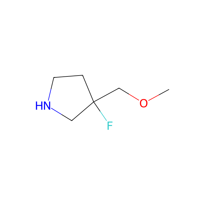 3-fluoro-3-(methoxymethyl)pyrrolidine