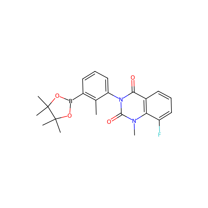 (3R)-8-Fluoro-1-methyl-3-[2-methyl-3-(4,4,5,5-tetramethyl-1,3,2-dioxaborolan-2-yl)phenyl]-2,4(1H,3H)-quinazolinedione