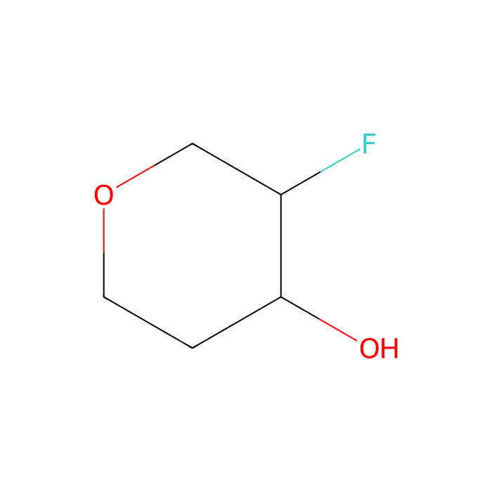 (3S,4R)-3-fluorooxan-4-ol
