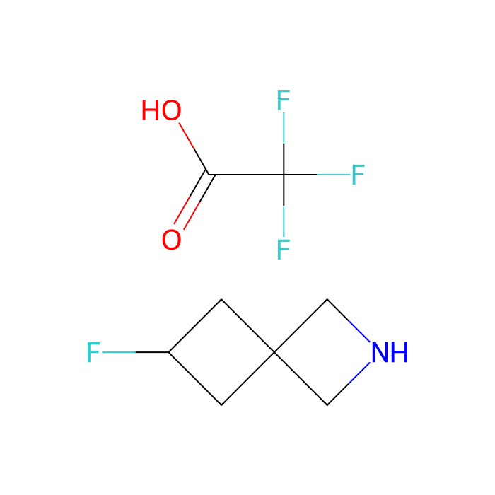 6-fluoro-2-azaspiro[3.3]heptane; trifluoroacetic acid