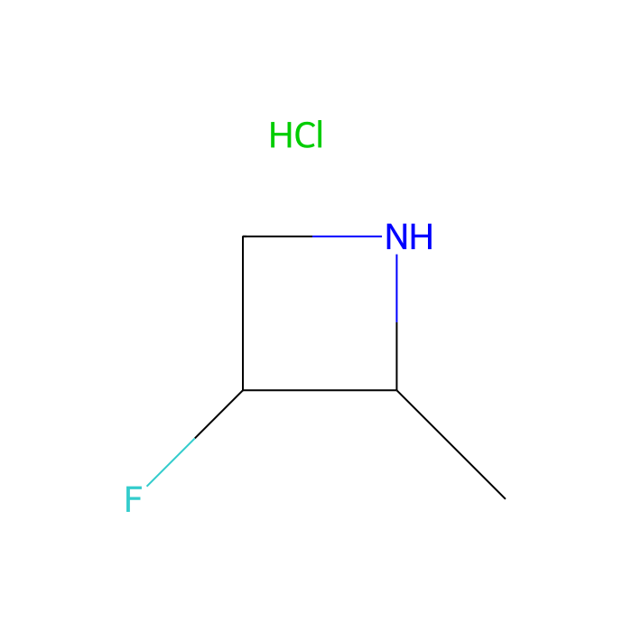 (2S,3R)-3-fluoro-2-methyl-azetidine;hydrochloride